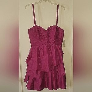 Jessica Simpson Romantic Barbie Pink Sweetheart Dress NEW